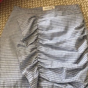 pinkyotto checkered skirt